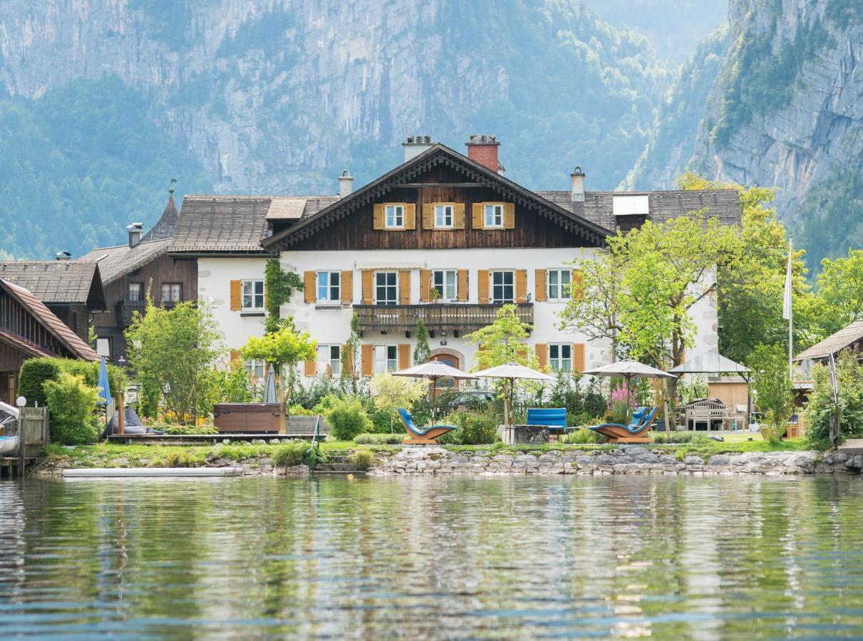 Glueck Am See - Apartment Mit Seezugang Hallstatt Eksteriør bilde