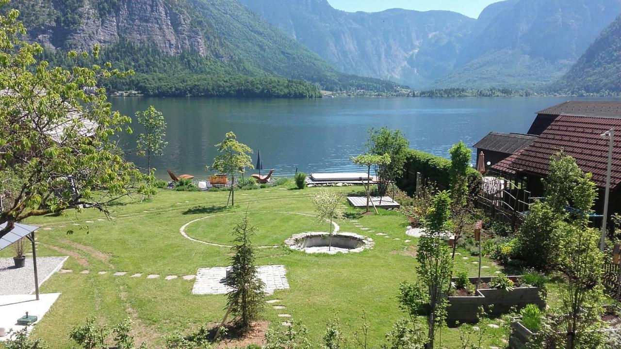 Glueck Am See - Apartment Mit Seezugang Hallstatt Eksteriør bilde