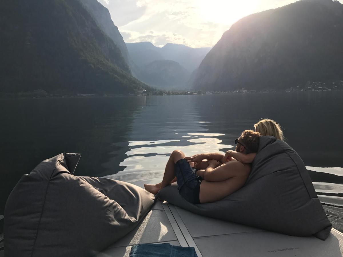 Glueck Am See - Apartment Mit Seezugang Hallstatt Eksteriør bilde