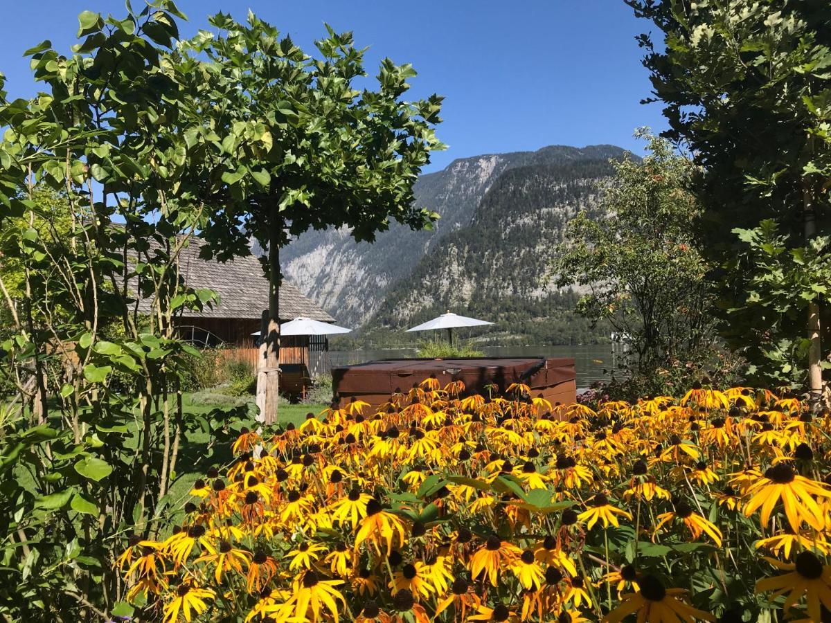 Glueck Am See - Apartment Mit Seezugang Hallstatt Eksteriør bilde