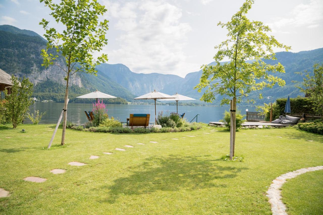 Glueck Am See - Apartment Mit Seezugang Hallstatt Eksteriør bilde