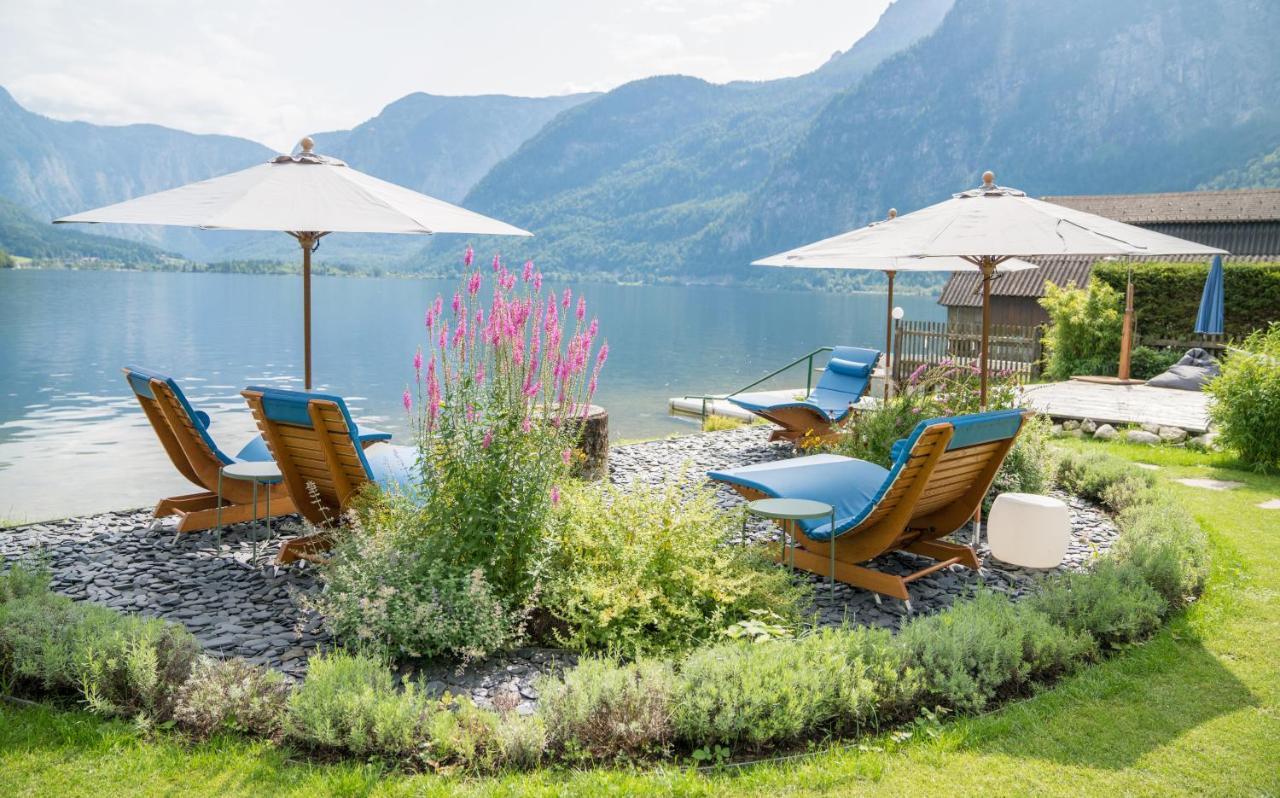 Glueck Am See - Apartment Mit Seezugang Hallstatt Eksteriør bilde